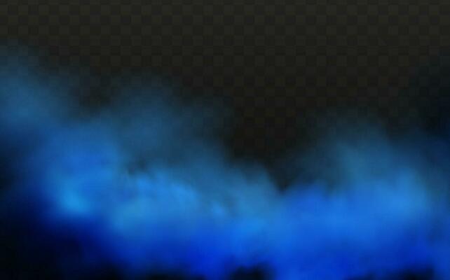 White vector cloudiness ,fog or smoke on dark checkered background.Cloudy sky or smog over the city.Vector illustration.