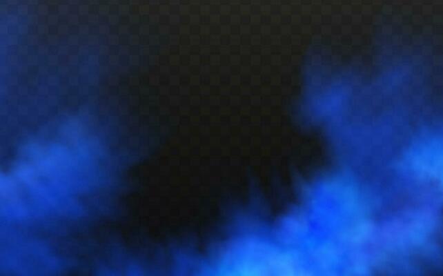 White vector cloudiness ,fog or smoke on dark checkered background.Cloudy sky or smog over the city.Vector illustration.
