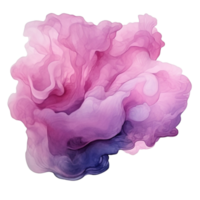 AI generated Watercolor blob clip art png