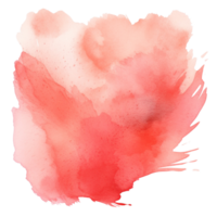 AI generated Watercolor blob clip art png