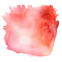 AI generated Watercolor blob clip art png