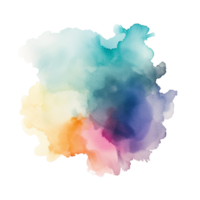 AI generated Watercolor spot clip art png