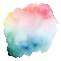 AI generated Watercolor spot clip art png