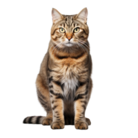 AI generated Cat clip art png