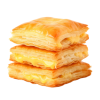 AI generated Cheese puff pastry clip art png