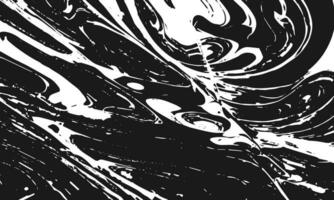 abstract black and white painting of a wave vector