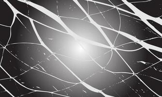 a black and white image of a cracked window vector