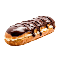 AI generated Eclair clip art png