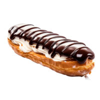 AI generated Eclair clip art png