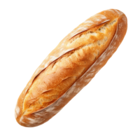 ai generado francés pan un pan acortar Arte png