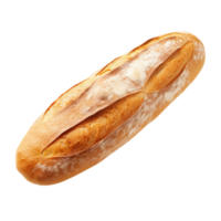 AI generated French loaf bread clip art png