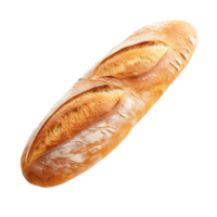 AI generated French loaf bread clip art png