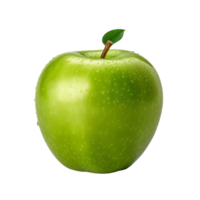 ai generado verde manzana acortar Arte png