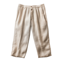 AI generated Linen pants clip art png