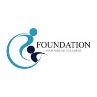 youth foundation logo creative people education logo concept vector