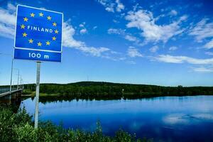 Finland road sign photo