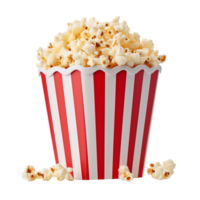 ai généré pop corn baignoire agrafe art png