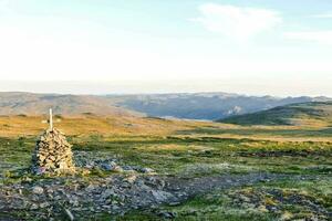 Scenic rural view photo