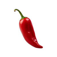 AI generated Red hot chili clip art png