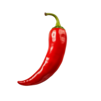 AI generated Red hot chili clip art png