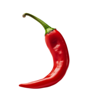 AI generated Red hot chili clip art png