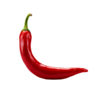 AI generated Red hot chili clip art png