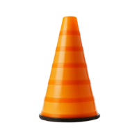 AI generated Traffic cone clip art png