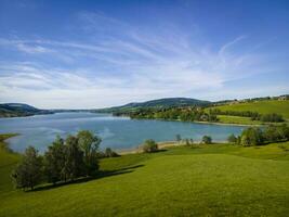 paisajes a el maravilloso local recreación zona a el ir a ver en Austria foto
