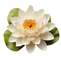 AI generated Water lily clip art png