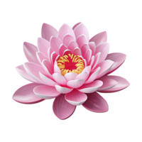 AI generated Water lily clip art png