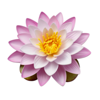 AI generated Water lily clip art png