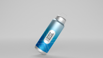 Sports bottle mockup free psd