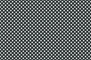 Vector circle black mesh pattern seamless background texture.