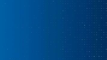 Abstract geometric background of circles. Blue pixel background with empty space. Vector illustration.