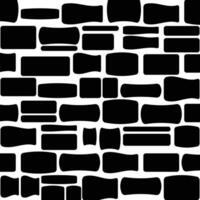 brick vector in black pattern background