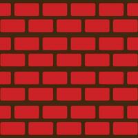 brick vector in red pattern background