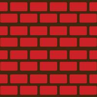 brick vector in red pattern background