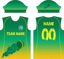 Sports Jersey design Sublimation vector