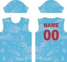 Sports Jersey design Sublimation vector