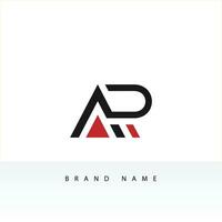 AR, RA Alphabet Letters Logo Monogram vector