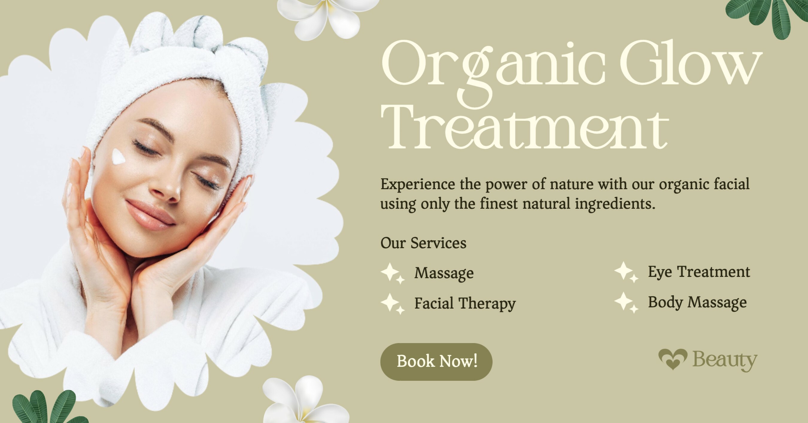 Modern Beauty Spa & Facial Treatment Facebook Ad