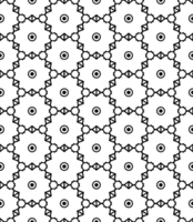 Black seamless abstract pattern. Overlay for background and backdrop. Ornamental design. PNG graphic illustration with transparent background.
