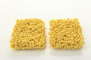 Asian Dried Instant Flat Noodles photo