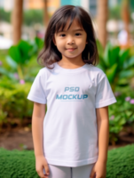 AI generated Tshirt mockup design PSD template