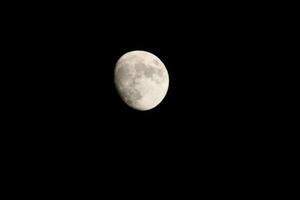 Full Moon Bright In the Fall Sky in Pensacola Florida, United States October 23 2023 photo