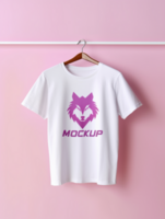 AI generated Editable tshirt mockup PSD template