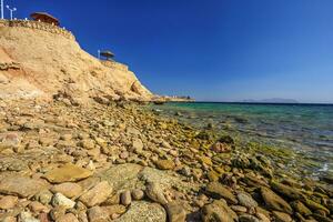 Beautiful coast in the Red Sea, Egypt. photo