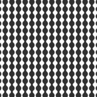 Round Stripe Monochrome Repeat Pattern Vector Illustration