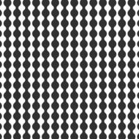 Round Stripe Monochrome Repeat Pattern Vector Illustration