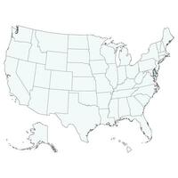 Delaware map. Map of Delaware map, USA map flag vector